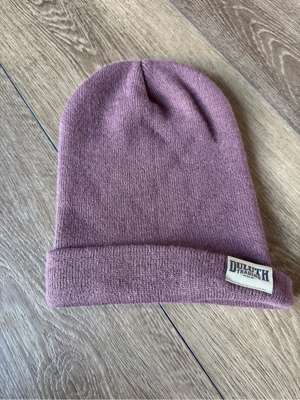Duluth Trading Co Purple/Mauve Knit Beanie